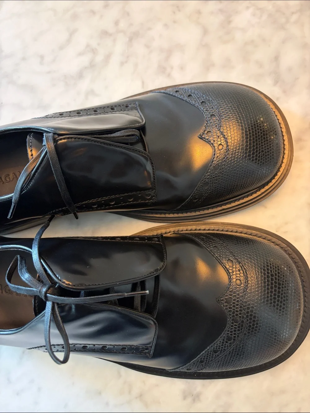 Ferragamo Men’s Festo Wingtip Oxford